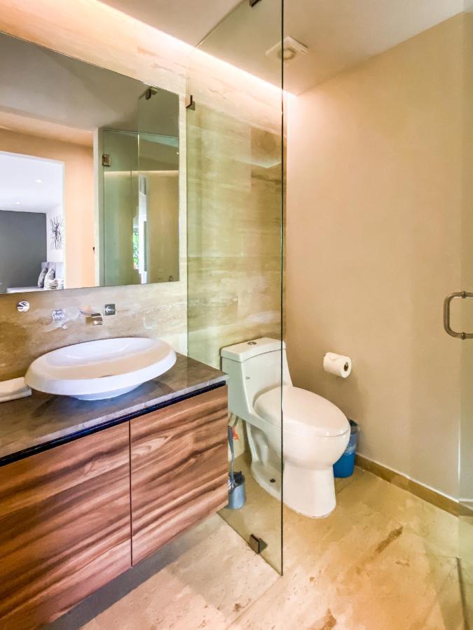 Big Studio At Kaab By The Beach With Roof Top Pool, Sauna And Jacuzzi Near Paseo Del Carmen Mall 普拉亚卡门 外观 照片