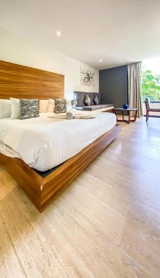 Big Studio At Kaab By The Beach With Roof Top Pool, Sauna And Jacuzzi Near Paseo Del Carmen Mall 普拉亚卡门 外观 照片