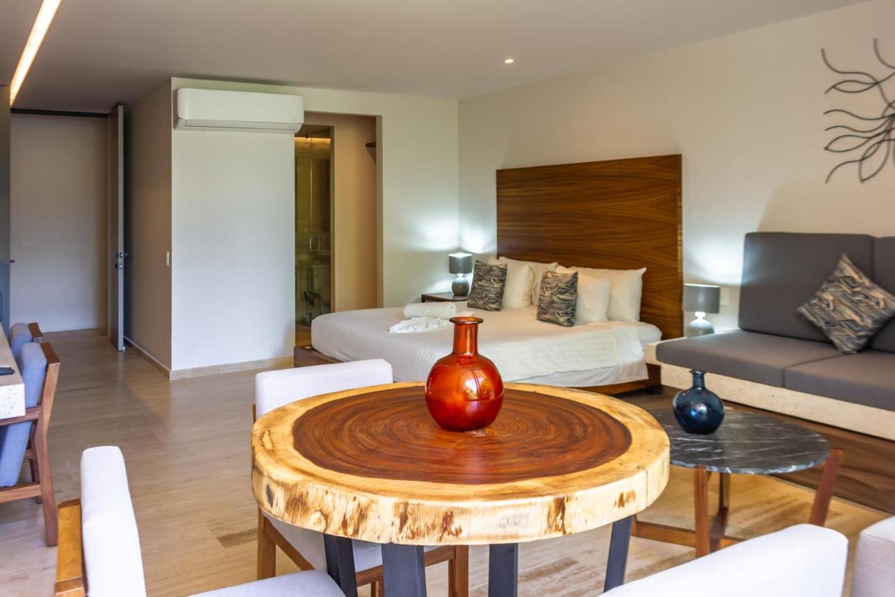 Big Studio At Kaab By The Beach With Roof Top Pool, Sauna And Jacuzzi Near Paseo Del Carmen Mall 普拉亚卡门 外观 照片