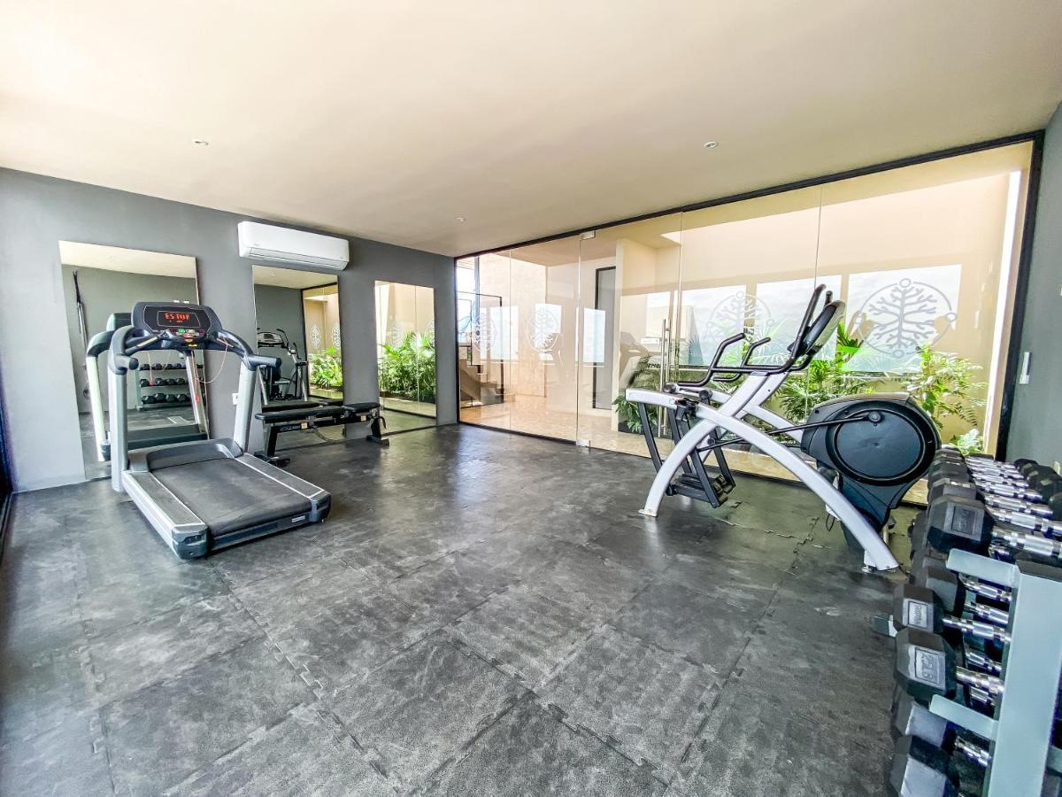 Big Studio At Kaab By The Beach With Roof Top Pool, Sauna And Jacuzzi Near Paseo Del Carmen Mall 普拉亚卡门 外观 照片