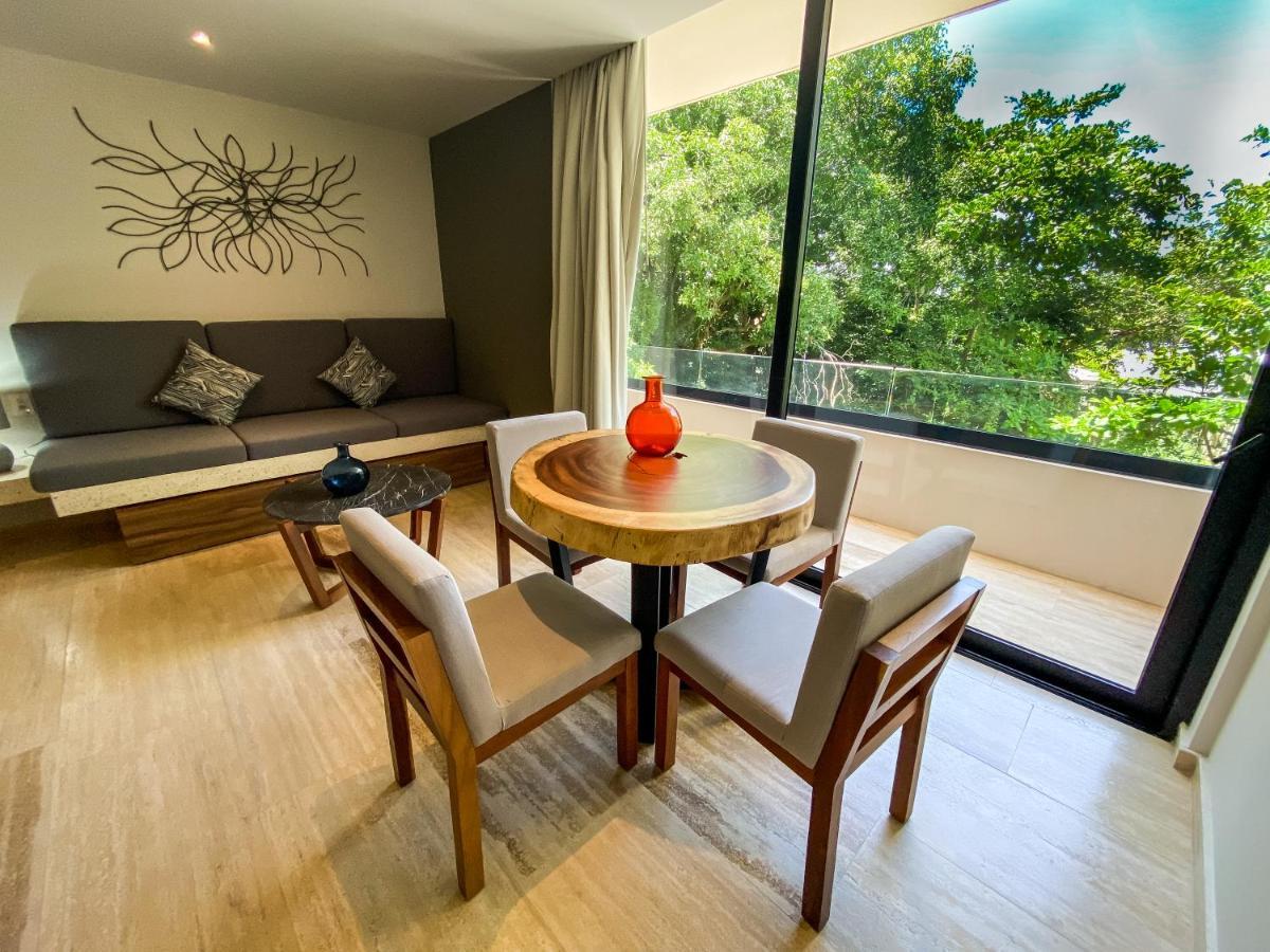 Big Studio At Kaab By The Beach With Roof Top Pool, Sauna And Jacuzzi Near Paseo Del Carmen Mall 普拉亚卡门 外观 照片