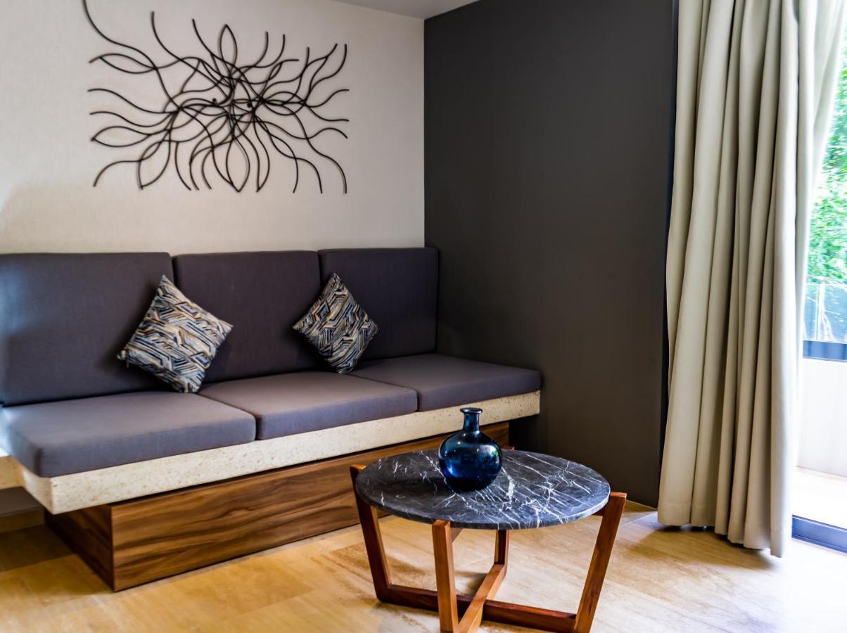 Big Studio At Kaab By The Beach With Roof Top Pool, Sauna And Jacuzzi Near Paseo Del Carmen Mall 普拉亚卡门 外观 照片