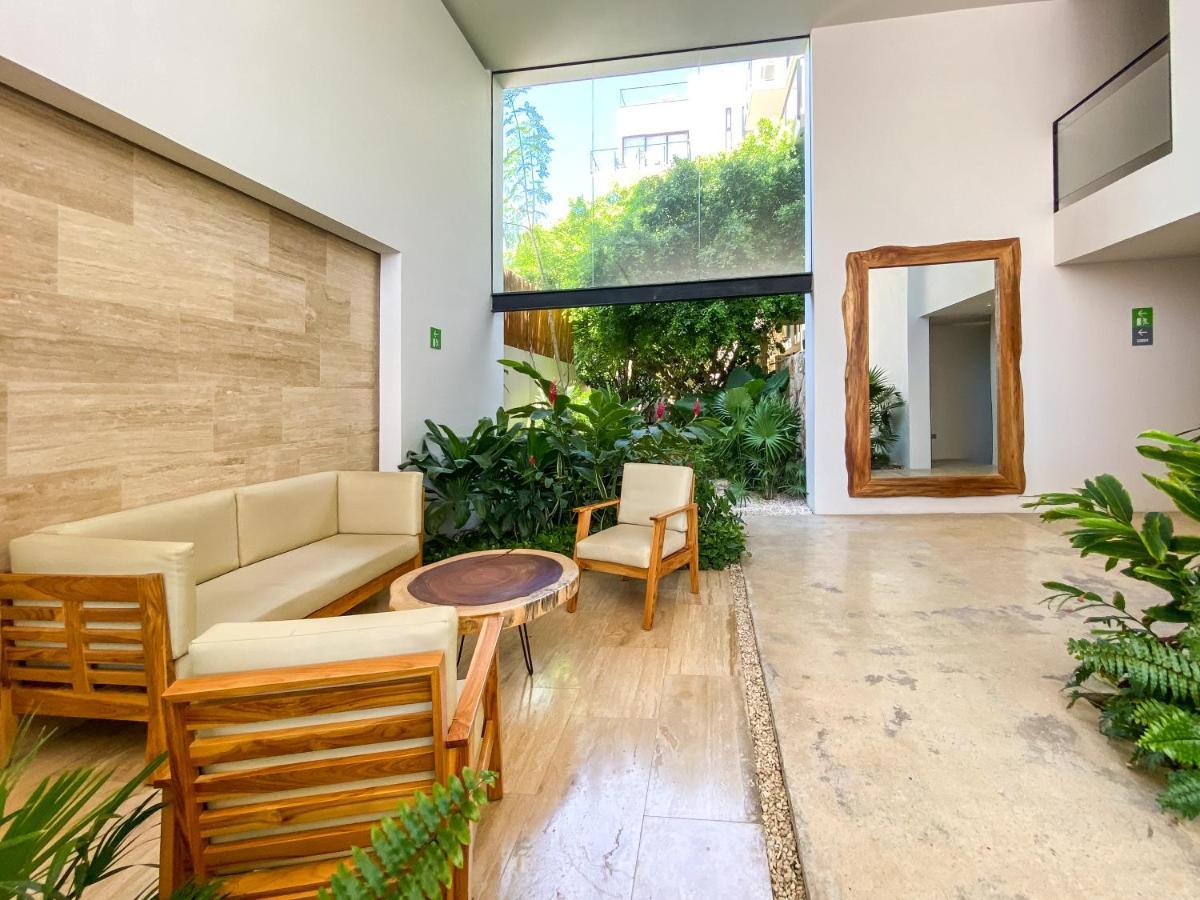 Big Studio At Kaab By The Beach With Roof Top Pool, Sauna And Jacuzzi Near Paseo Del Carmen Mall 普拉亚卡门 外观 照片